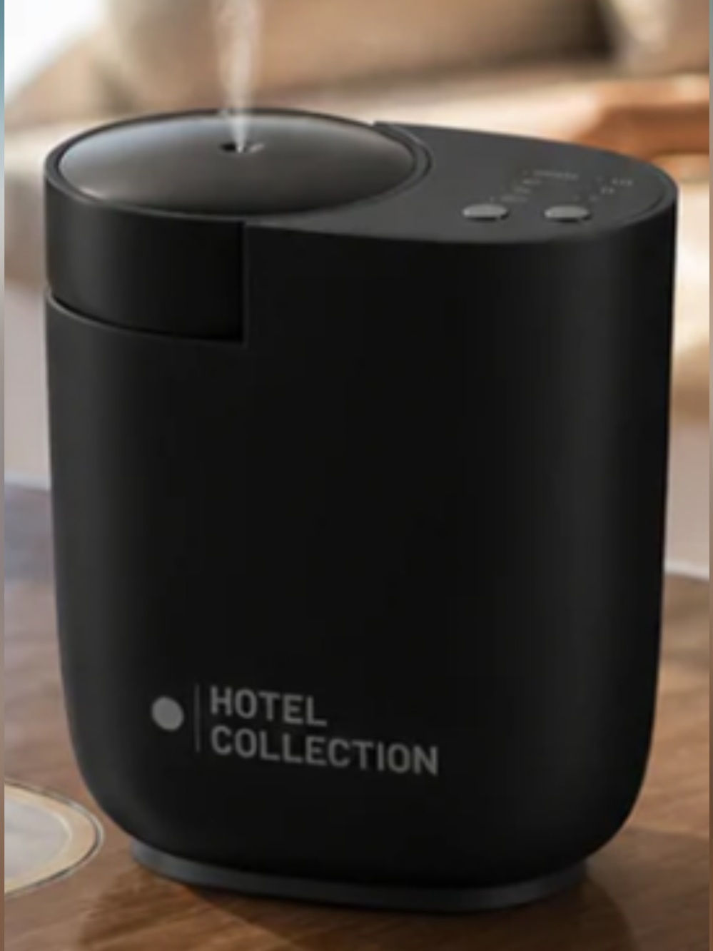 Hotel Collection Matte Black Portable Scent Diffuser